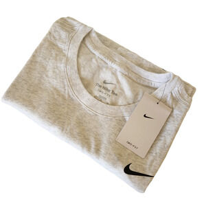 Mens Nike Dri-FIT Training Swoosh T-shirt light gray  XXL-Tall